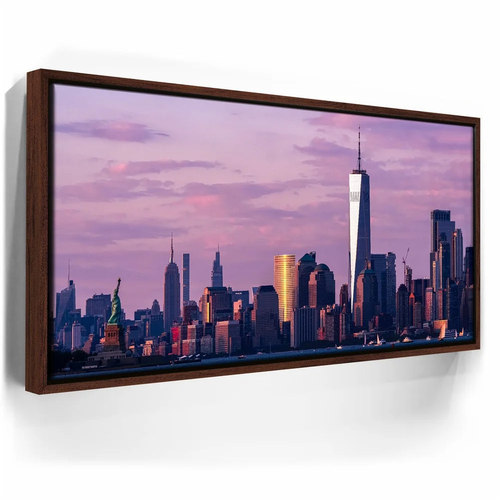 Featured image 10 for Lower Manhattan Panoramic View With Statue Of Liberty