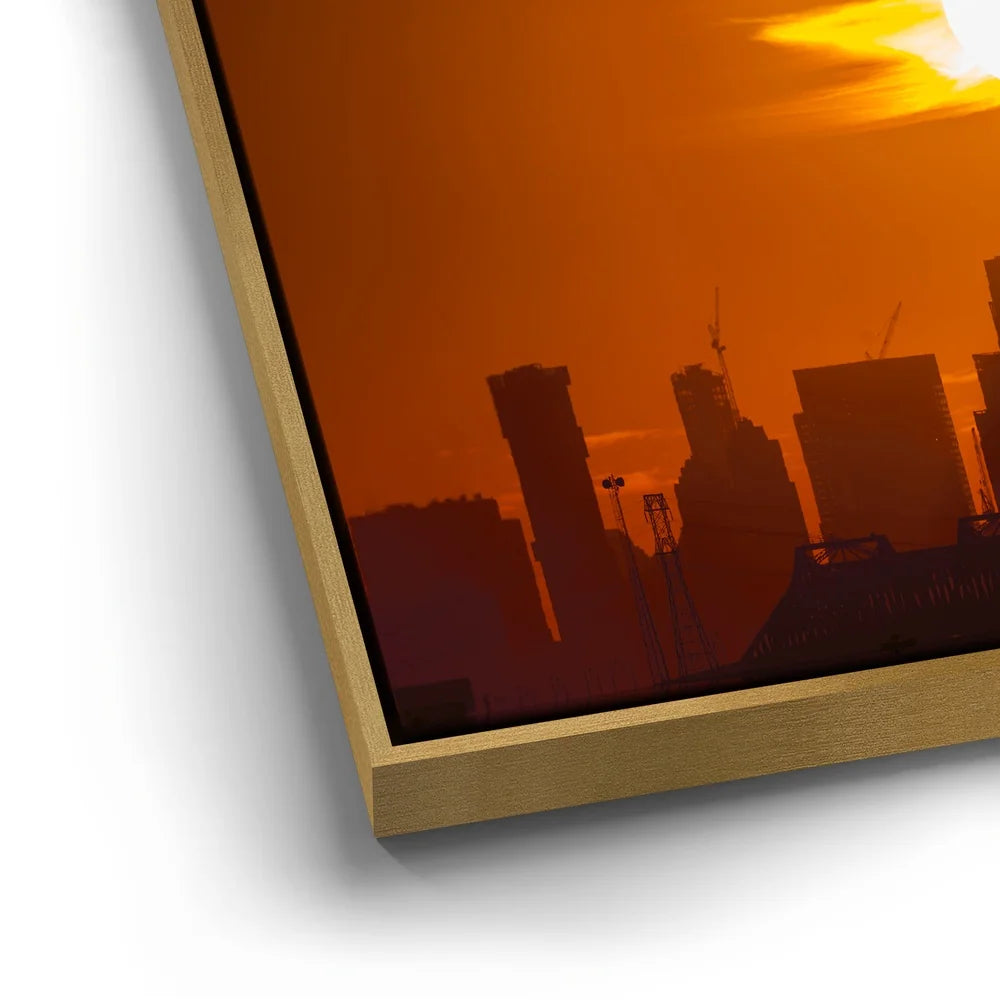 Featured image 12 for Lower Manhattan Sklyine Panorama And The Sun As Its Crown