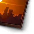 Thumbnail image 14 for Lower Manhattan Sklyine Panorama And The Sun As Its Crown