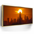 Featured image 7 for Lower Manhattan Sklyine Panorama And The Sun As Its Crown