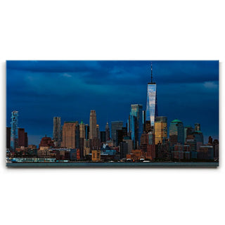 Lower Manhattan Skyline After The Storm