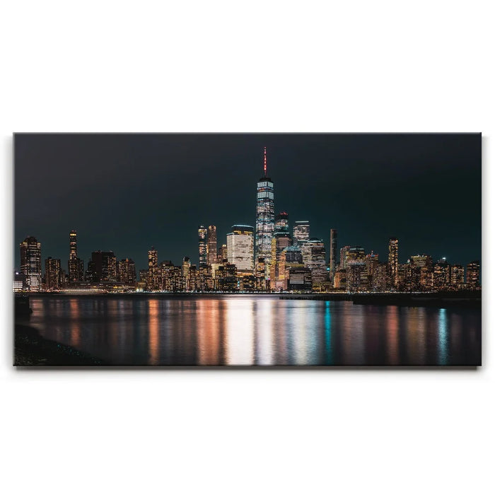 Featured image 1 for Lower Manhattan Skyline Panoramic View At Night