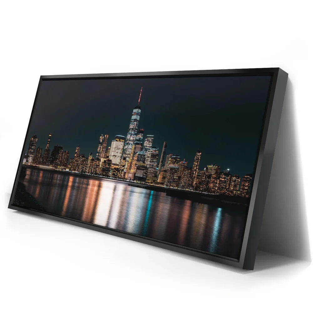 Featured image 2 for Lower Manhattan Skyline Panoramic View At Night