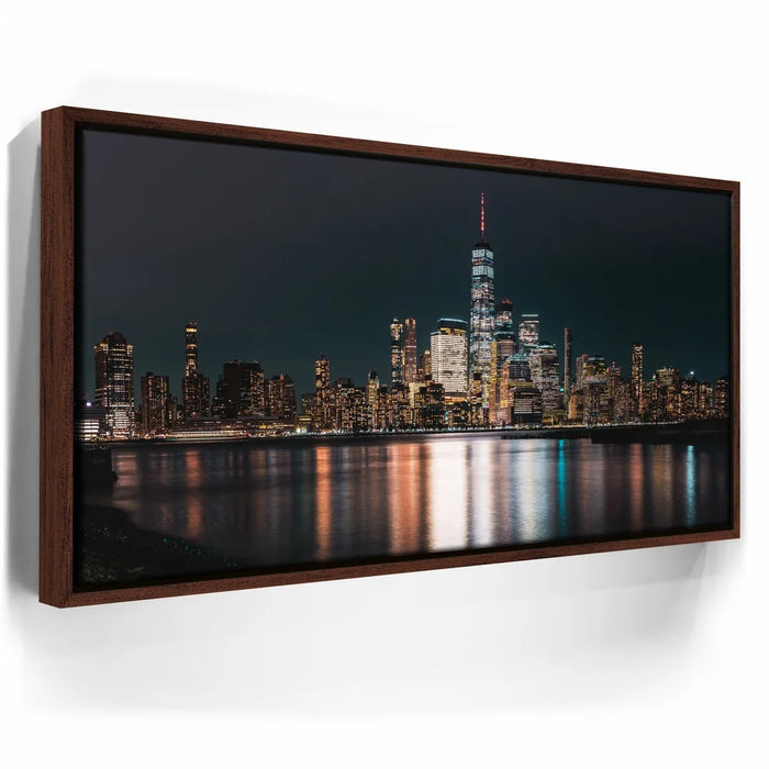 Featured image 10 for Lower Manhattan Skyline Panoramic View At Night