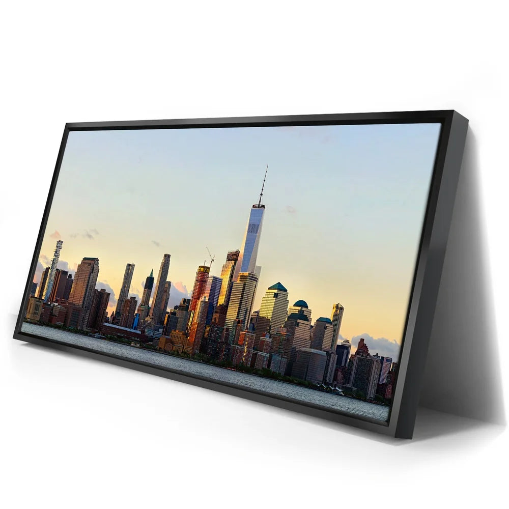 Featured image 2 for Lower Manhattan Skyline Panoramic View At Sunrise