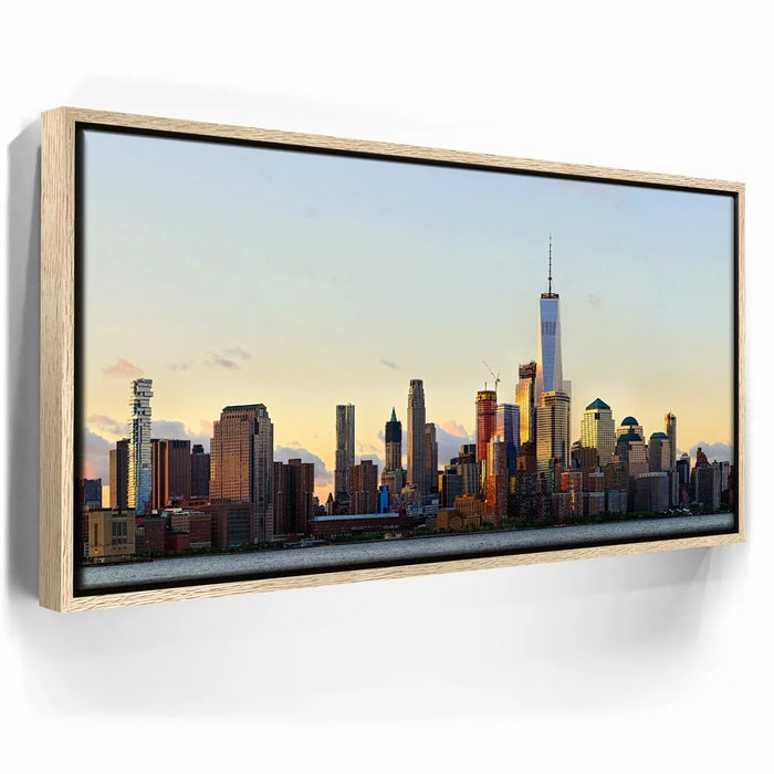 Featured image 9 for Lower Manhattan Skyline Panoramic View At Sunrise