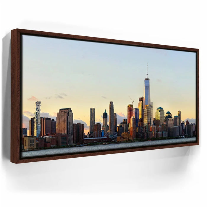 Featured image 10 for Lower Manhattan Skyline Panoramic View At Sunrise