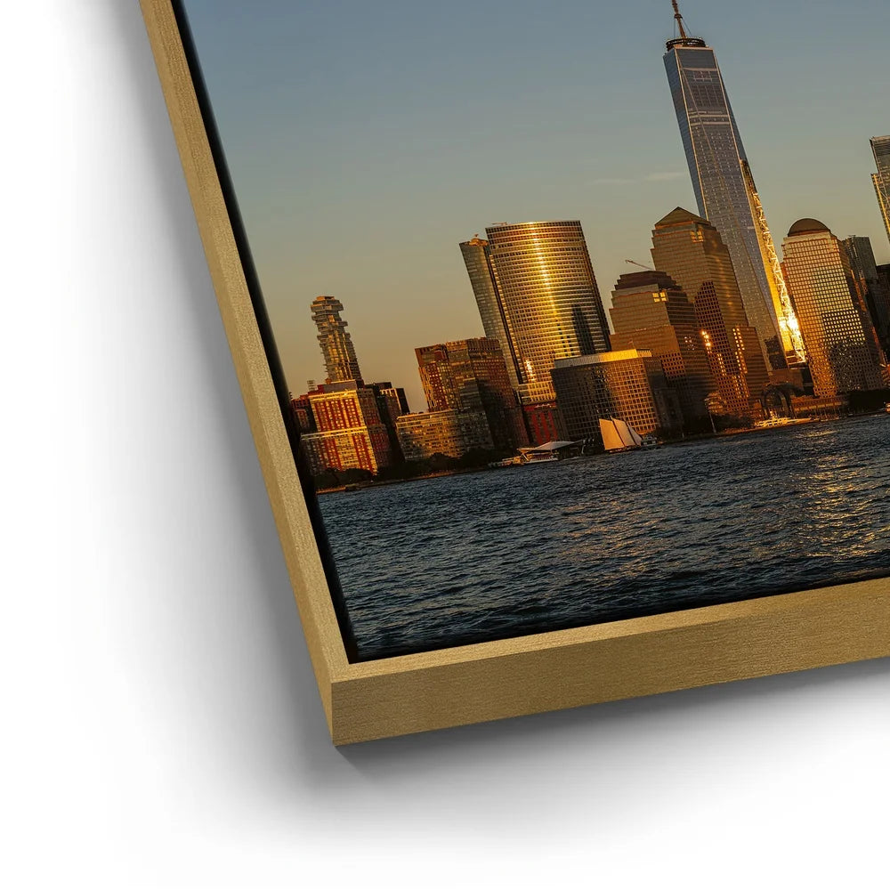 Featured image 12 for Lower Manhattan Skyline Panoramic View From Jersey City At Golden Hour