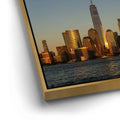 Thumbnail image 12 for Lower Manhattan Skyline Panoramic View From Jersey City At Golden Hour