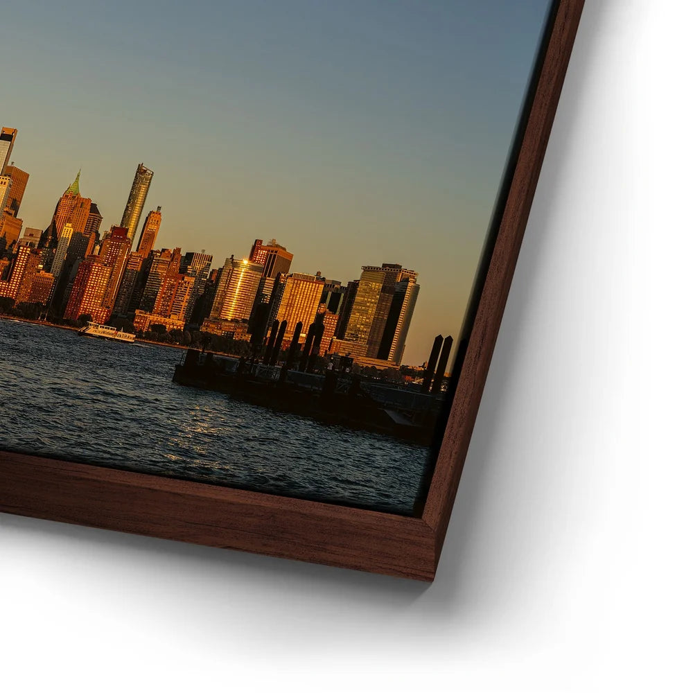 Featured image 14 for Lower Manhattan Skyline Panoramic View From Jersey City At Golden Hour