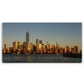 Featured image 1 for Lower Manhattan Skyline Panoramic View From Jersey City At Golden Hour
