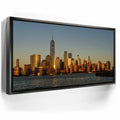 Featured image 5 for Lower Manhattan Skyline Panoramic View From Jersey City At Golden Hour