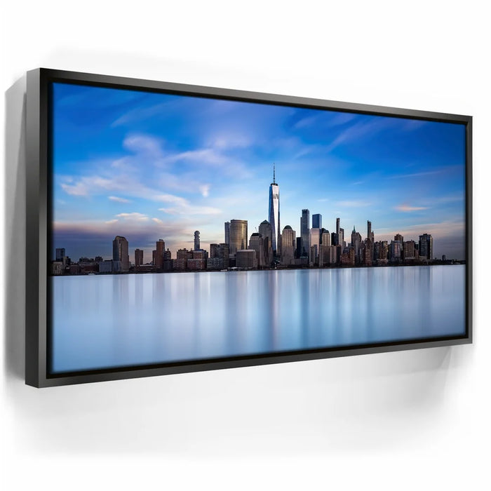 Featured image 5 for Lower Manhattan Skyline Panoramic View From Jersey City At Night