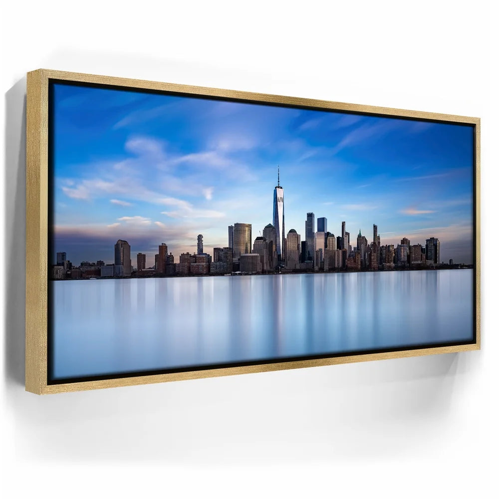 Featured image 7 for Lower Manhattan Skyline Panoramic View From Jersey City At Night