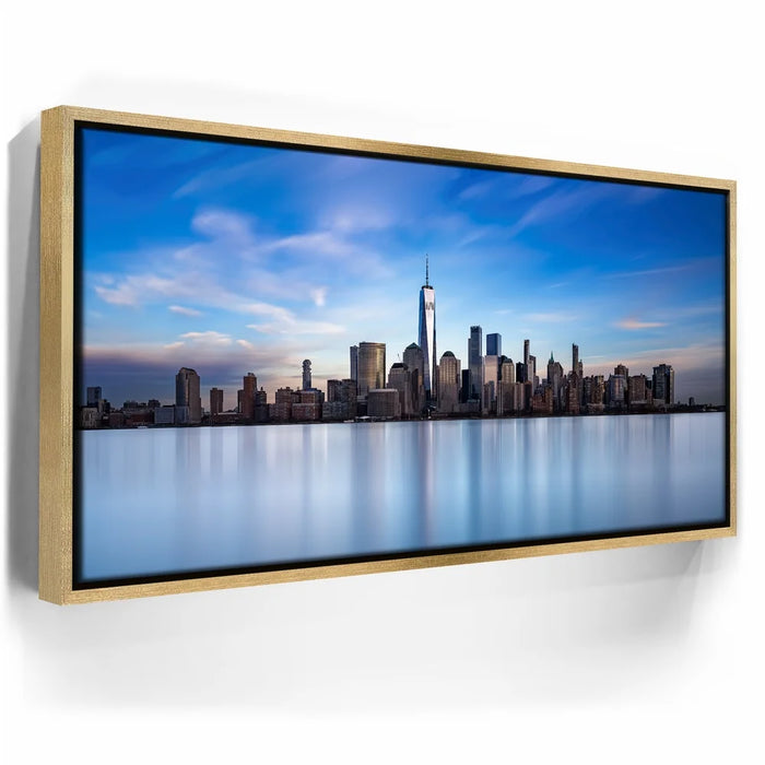 Featured image 7 for Lower Manhattan Skyline Panoramic View From Jersey City At Night