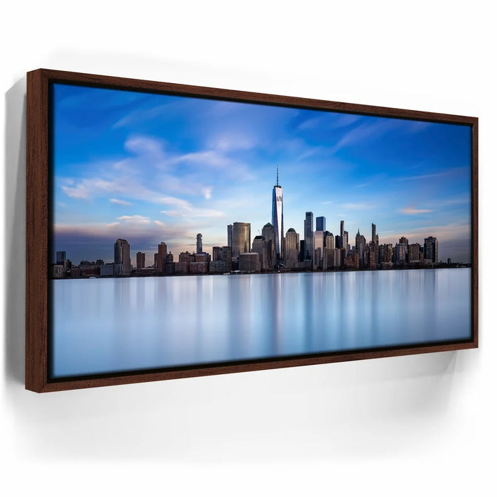 Featured image 10 for Lower Manhattan Skyline Panoramic View From Jersey City At Night