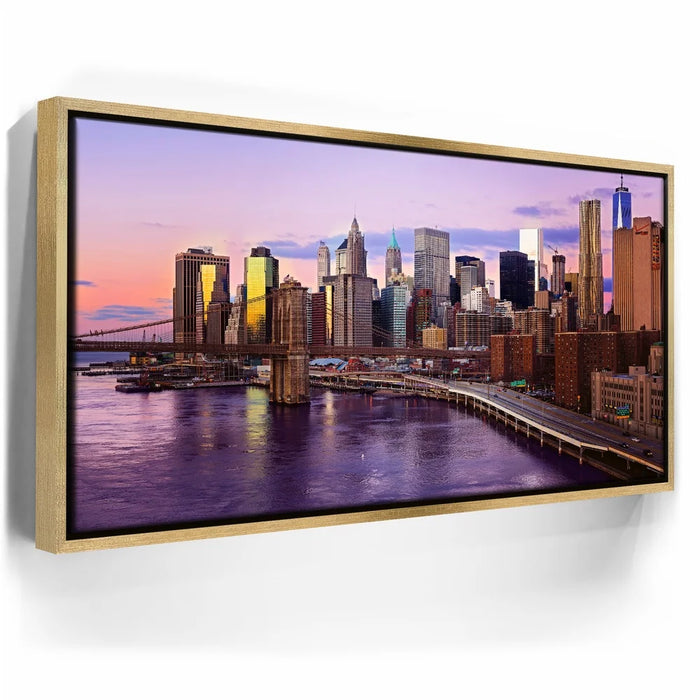 Featured image 7 for Lower Manhattan Skyline Panoramic View From Manhattan Bridge