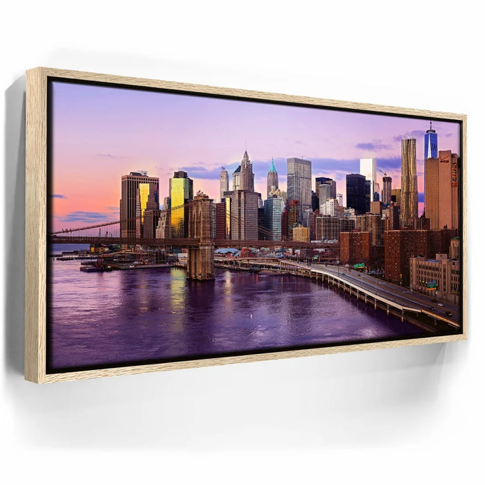 Featured image 9 for Lower Manhattan Skyline Panoramic View From Manhattan Bridge