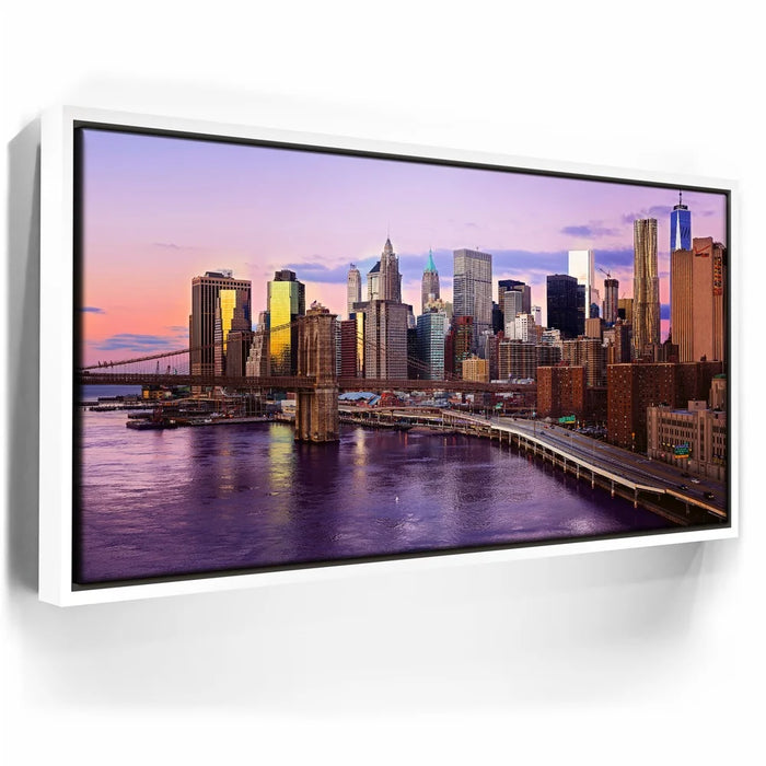 Featured image 6 for Lower Manhattan Skyline Panoramic View From Manhattan Bridge