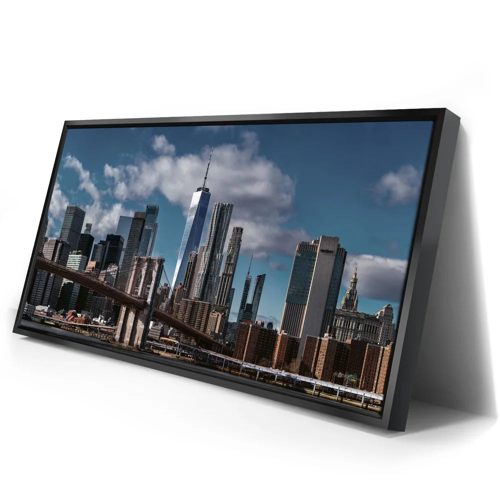 Featured image 2 for Lower Manhattan Skyline Panoramic View With Brooklyn Bridge