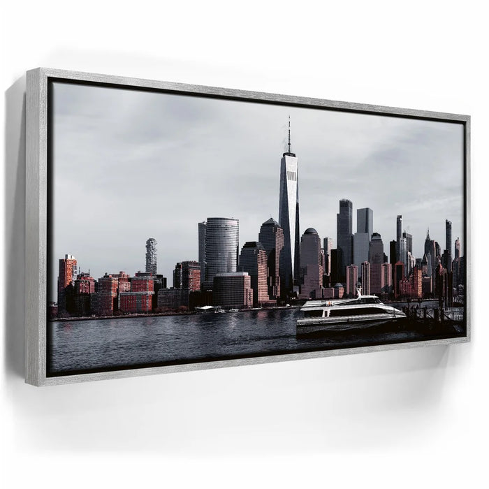 Featured image 8 for Lower Manhattan Skyline Panoramic View With Ferry Boat