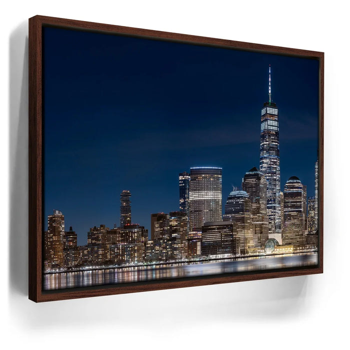 Featured image 10 for Lower Manhattan Skyline View With 1 World Trade Center At Night - 1 Of 2