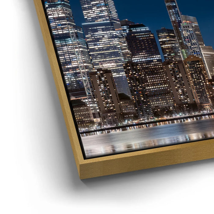 Featured image 12 for Lower Manhattan Skyline View With 1 World Trade Center At Night - 2 Of 2