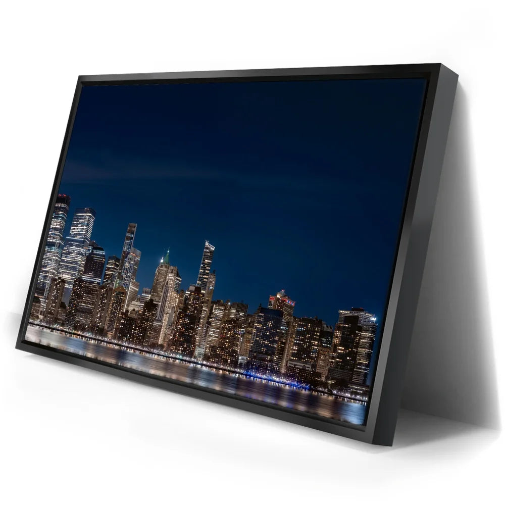 Featured image 2 for Lower Manhattan Skyline View With 1 World Trade Center At Night - 2 Of 2
