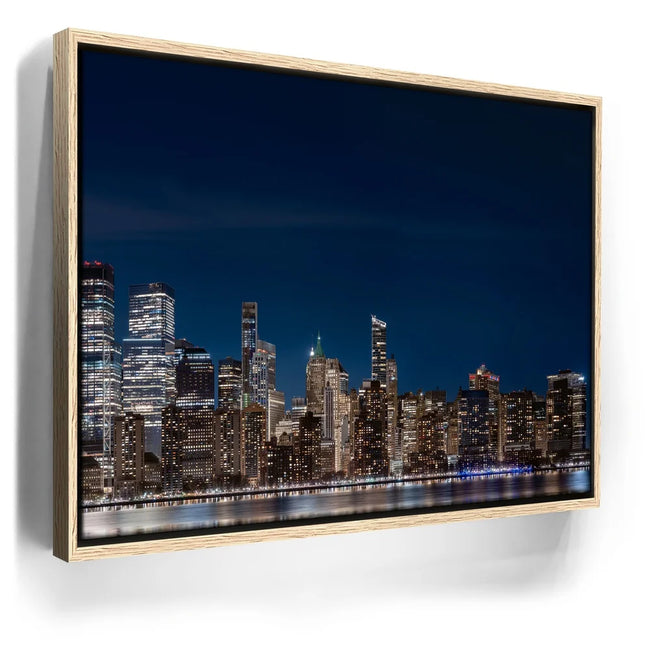 Featured image 9 for Lower Manhattan Skyline View With 1 World Trade Center At Night - 2 Of 2