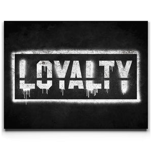 Loyalty Stencil - I