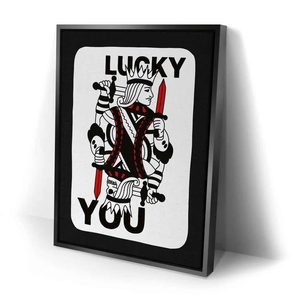 Featured image 2 for Lucky You Playing Card - Gritty