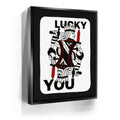 Featured image 5 for Lucky You Playing Card - Gritty