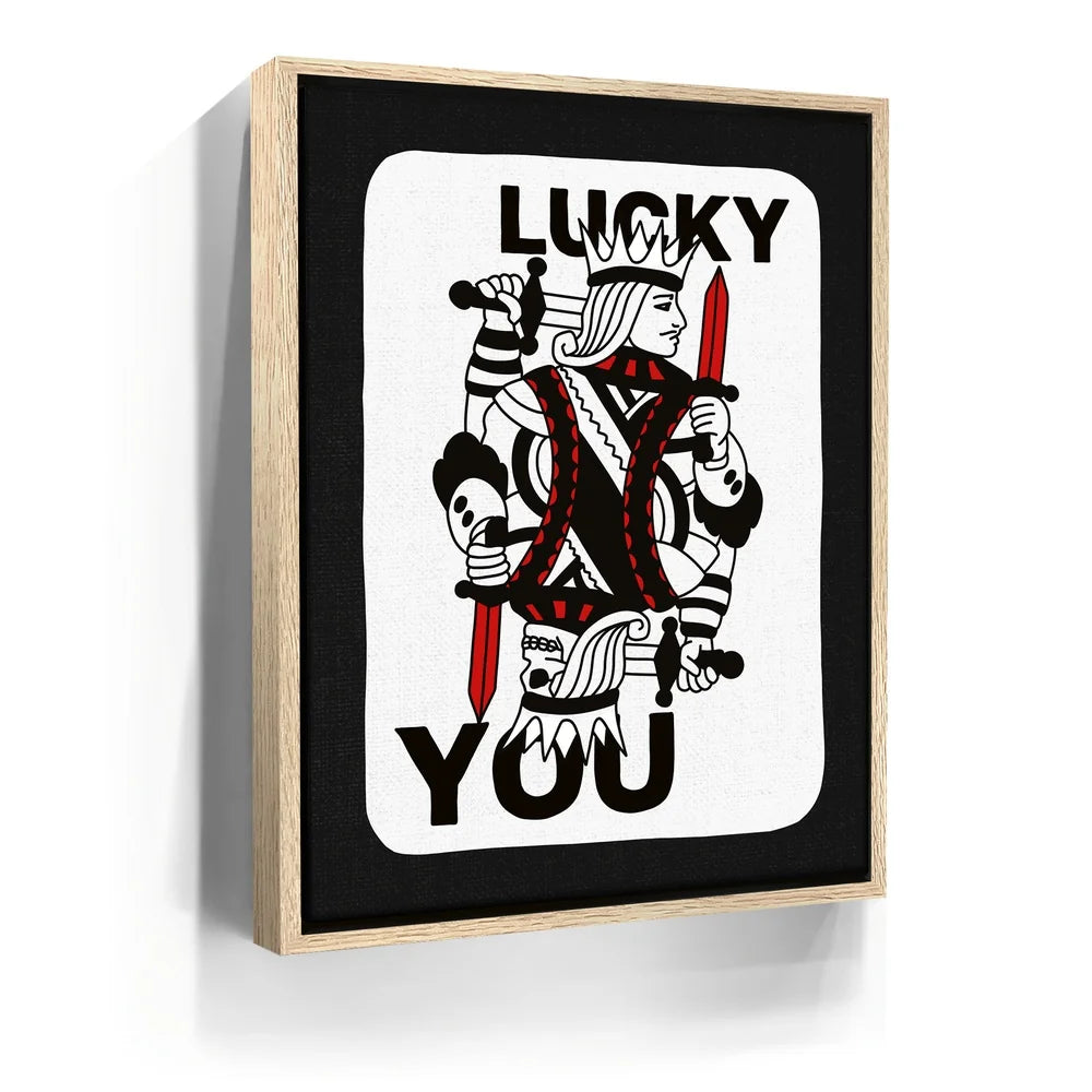 Featured image 9 for Lucky You Playing Card - Gritty
