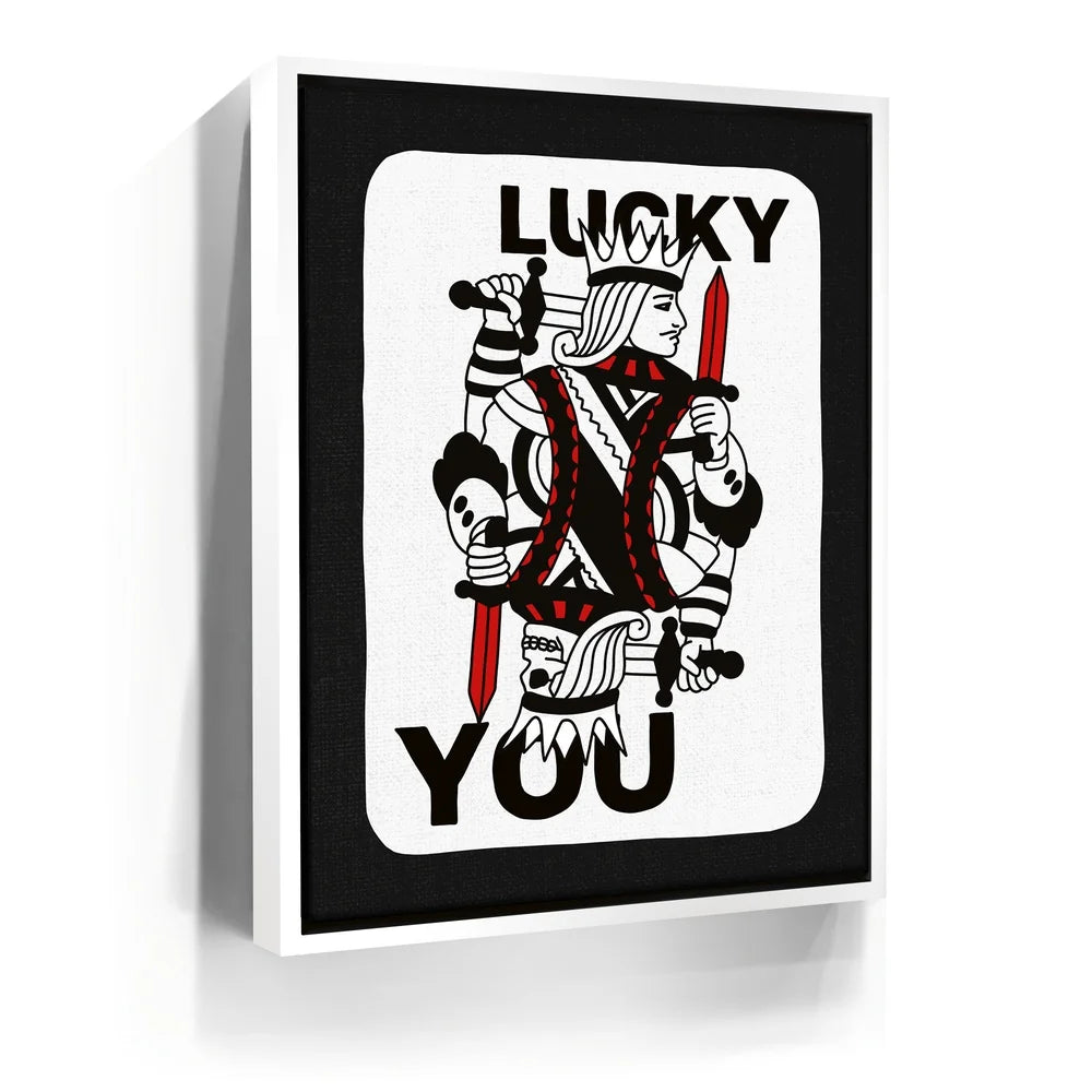 Featured image 6 for Lucky You Playing Card - Gritty