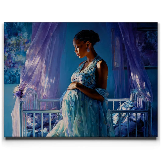 Lullaby In Waiting Posters, Prints, & Visual Artwork TheGoatWallArt LANDSCAPE 24x18 0.75" STANDARD