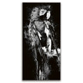 Featured image 1 for Macaw - Watercolor I - Black and White