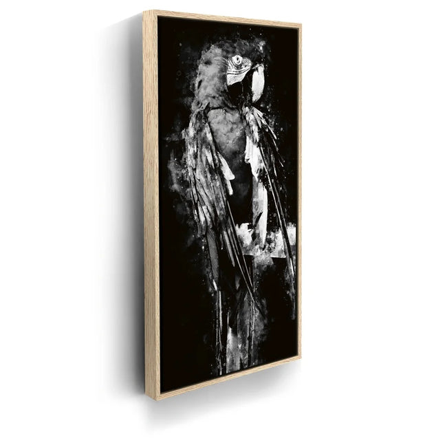 Featured image 9 for Macaw - Watercolor I - Black and White