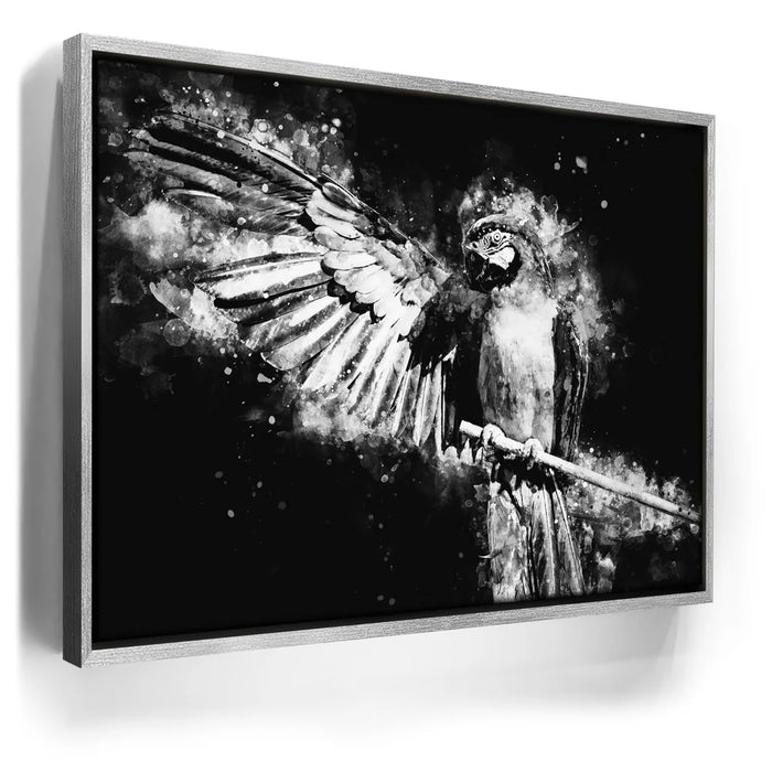 Featured image 8 for Macaw - Watercolor II - Black and White