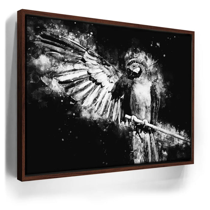 Featured image 10 for Macaw - Watercolor II - Black and White