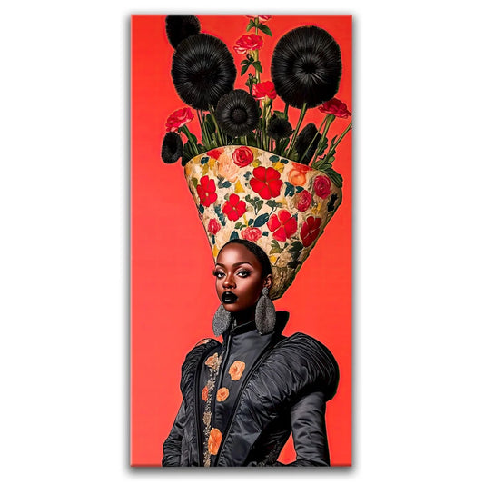 Madame Bloom Posters, Prints, & Visual Artwork TheGoatWallArt PORTRAIT - TALL 15x30 0.75" STANDARD