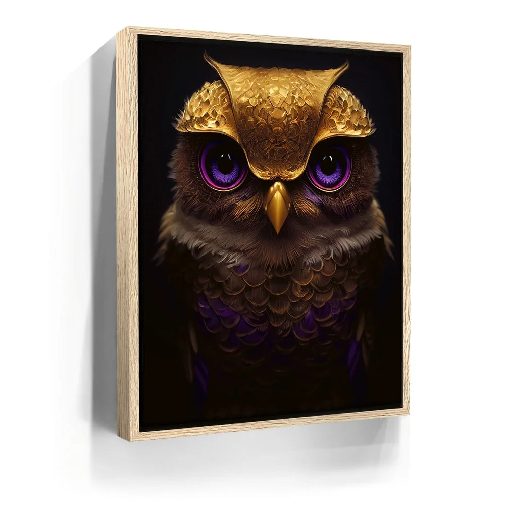 Featured image 9 for Magical Owl With Purple Eyes