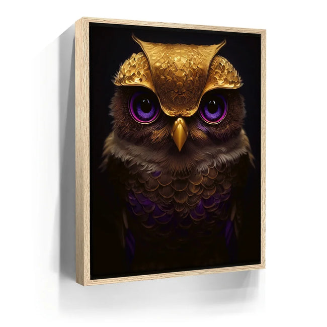 Featured image 9 for Magical Owl With Purple Eyes