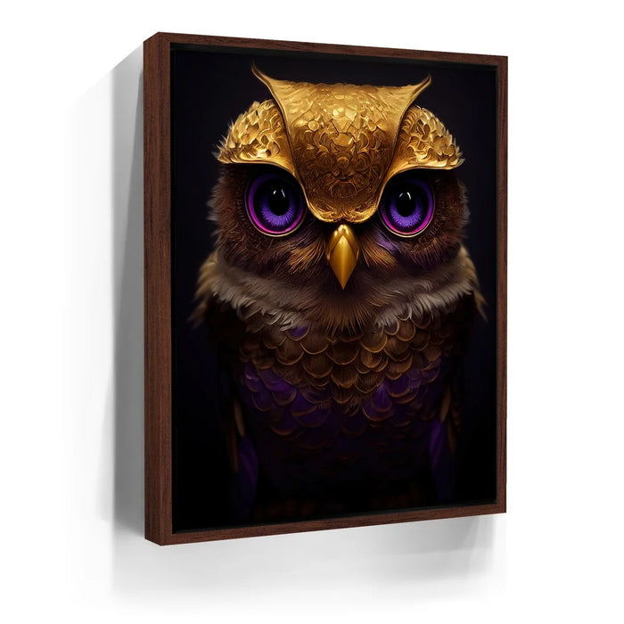Featured image 10 for Magical Owl With Purple Eyes