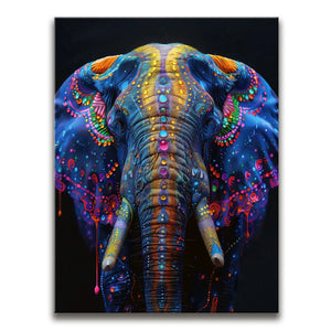 Majestic Ceremonial Elephant