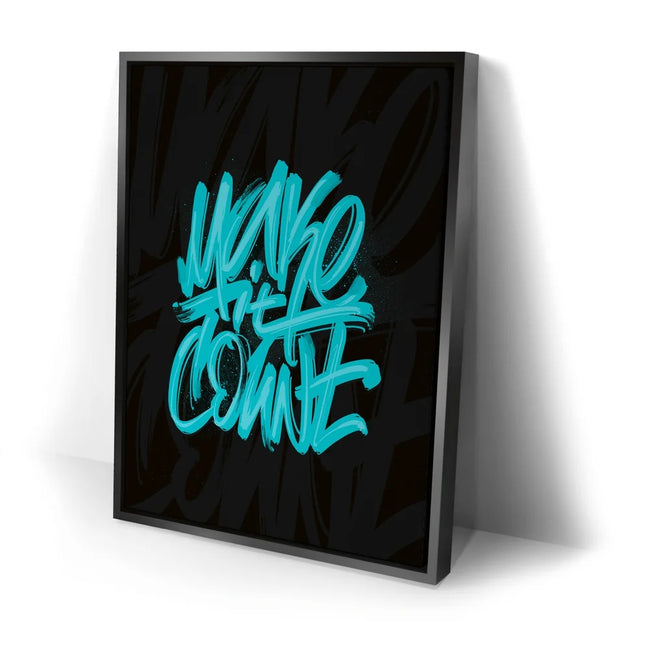 Featured image 2 for Make It Count - Blue - Calligraphy