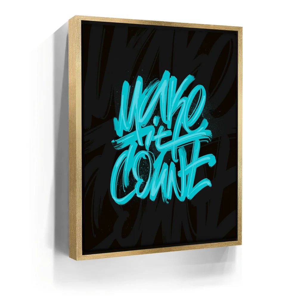 Featured image 7 for Make It Count - Blue - Calligraphy