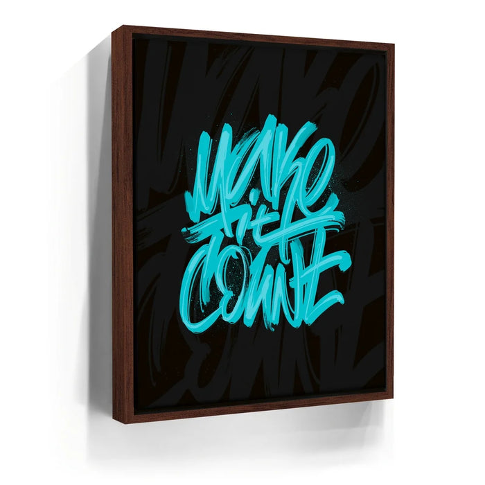 Featured image 10 for Make It Count - Blue - Calligraphy