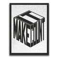 Featured image 1 for Make It Count - Cracked Paint - Black