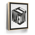 Featured image 9 for Make It Count - Cracked Paint - Black