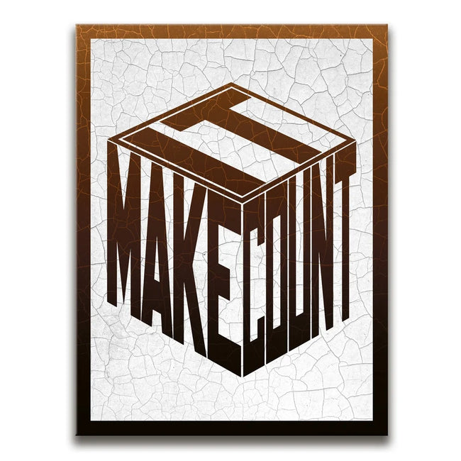 Featured image 1 for Make It Count - Cracked Paint - Copper